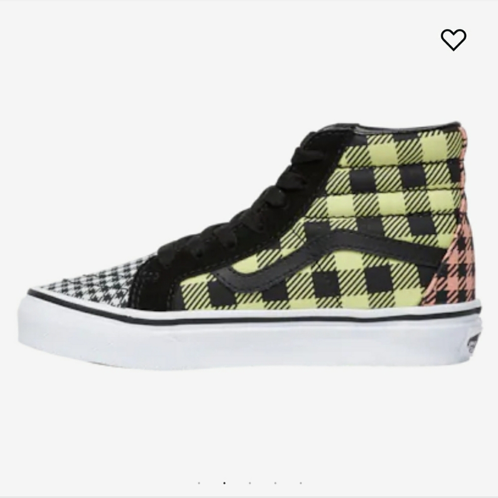 80's Inspired Plaid Sk8-Hi VANS - Picture 4 of 13
